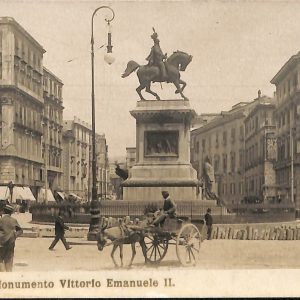 ab8061 - CARTOLINA  D'EPOCA - Napoli  Città - Monumento Vittorio Emanuele II
