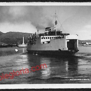 ag8756 - CARTOLINA D'EPOCA - Messina Città - Nave Traghetto