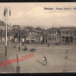 ag8758 - CARTOLINA D'EPOCA - Messina Città - Ufficio R. Poste