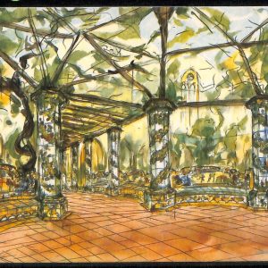 ab8069 - CARTOLINA  D'EPOCA - Napoli  Città - Chiostro maiolicato di S. Chiara