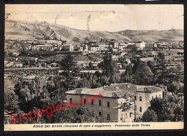 ah9403 - CARTOLINA D'EPOCA - Ravenna Provincia - Riolo Terme