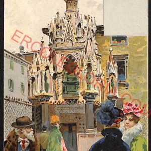 ae3157 - CARTOLINA  D'EPOCA - Verona Città - Tombe degli Scaligeri