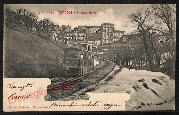 ae5826 - CARTOLINA D'EPOCA - Cuneo Provincia - Mondovì  1901
