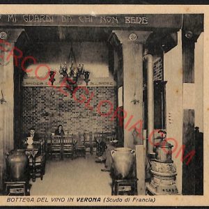 ae3191 - CARTOLINA  D'EPOCA - Verona Città - Bottega del Vino in Verona