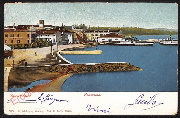 ae4280 - CARTOLINA D'EPOCA - Brescia Provincia - Desenzano  1904