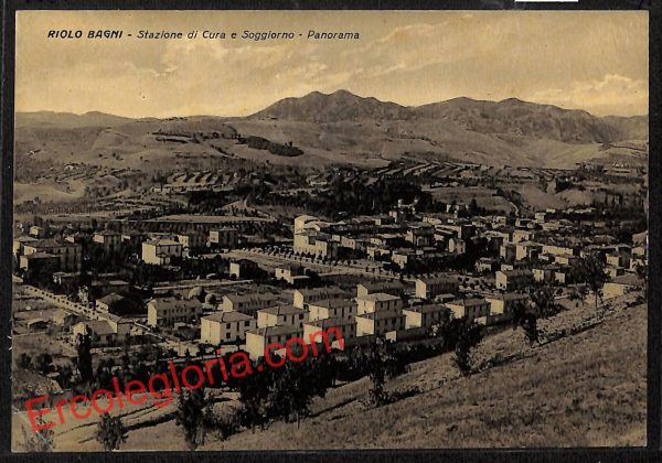 ah9405 - CARTOLINA D'EPOCA - Ravenna Provincia - Riolo Terme