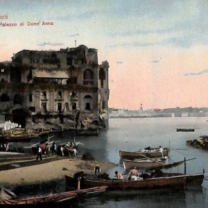 ab8087 - CARTOLINA  D'EPOCA - Napoli  Città - Palazzo di Donn ' Anna