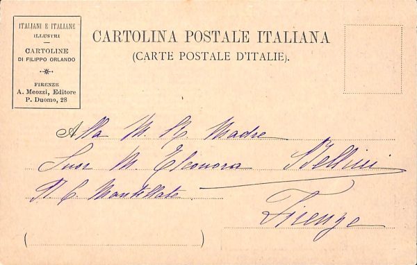 ab8092 - CARTOLINA  D'EPOCA - Napoli  Città - ANTONIO RANIERI - immagine 2