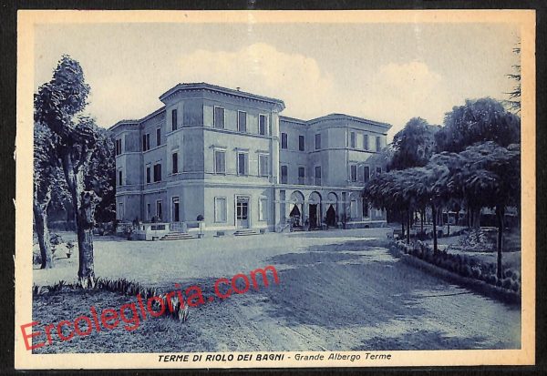 ah9407 - CARTOLINA D'EPOCA - Ravenna Provincia - Riolo Terme