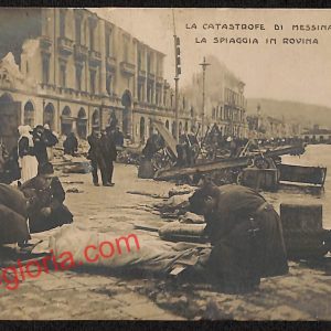 ag8760 - CARTOLINA D'EPOCA - Messina Città - Disastro di Messina