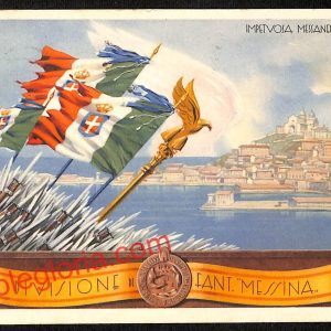 ag8761 - CARTOLINA D'EPOCA - Messina Città - Divisione di Fanteria ''Messina''
