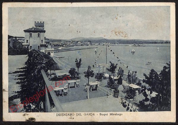 ae4288 - CARTOLINA D'EPOCA - Brescia Provincia - Desenzano  1941