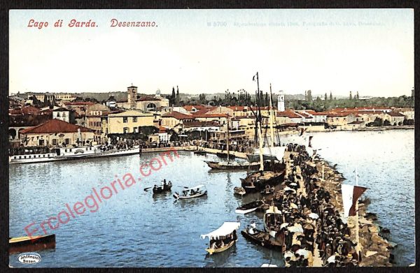 ae4291 - CARTOLINA D'EPOCA - Brescia Provincia - Desenzano