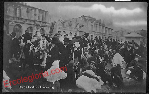 ag8766 - CARTOLINA D'EPOCA - Messina Città - Reggio Calabria