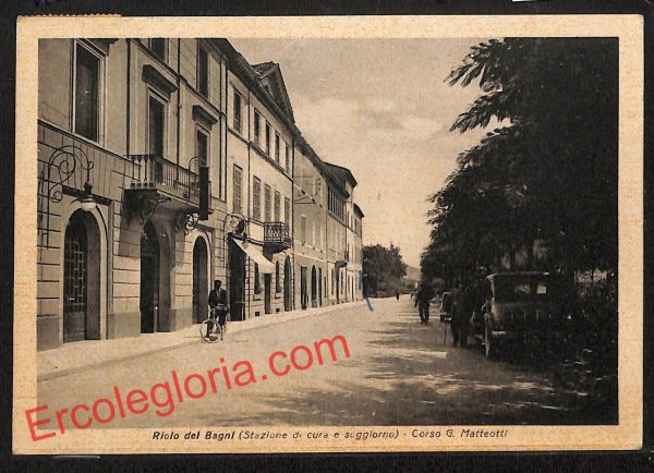 ah9409 - CARTOLINA D'EPOCA - Ravenna Provincia - Riolo Terme