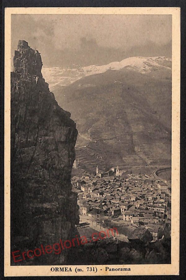 ae5829 - CARTOLINA D'EPOCA - Cuneo Provincia - Ormea  1934