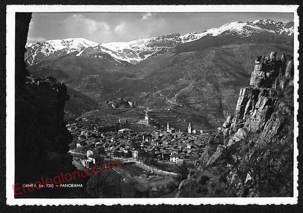 ae5830 - CARTOLINA D'EPOCA - Cuneo Provincia - Ormea  1936