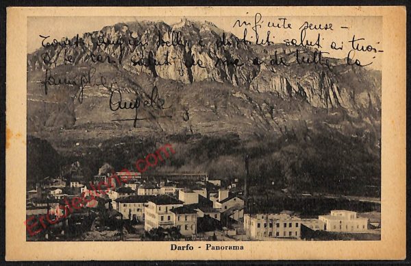 ae4298 - CARTOLINA D'EPOCA - Brescia Provincia - Darfo