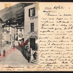 ae4306 - CARTOLINA D'EPOCA - Brescia Provincia - Edolo  1901