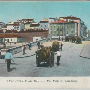 73318  - CARTOLINA d'Epoca: LIVORNO Città -   PONTE NUOVO