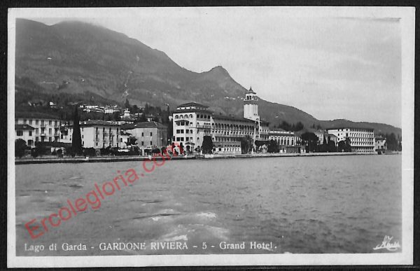 ae4309 - CARTOLINA D'EPOCA - Brescia Provincia - Gardone Riviera