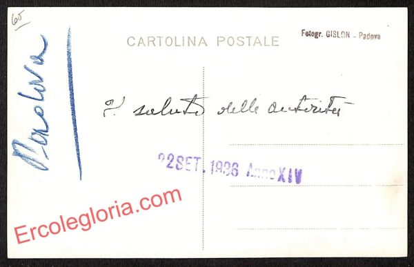 ah4436 - CARTOLINA D'EPOCA - Padova Città - Vera Foto - immagine 2