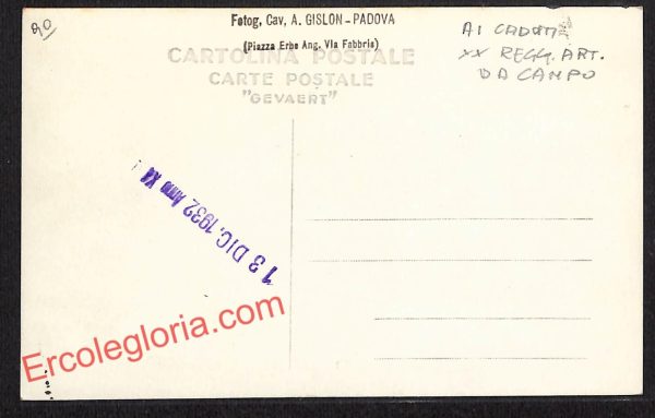 ah4440 - CARTOLINA D'EPOCA - Padova Città - Vera Foto - Infermeria - immagine 2