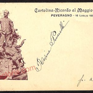 ae5844 - CARTOLINA D'EPOCA - Cuneo Provincia - Peveragno  1899