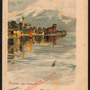 ae4314 - CARTOLINA D'EPOCA - Brescia Provincia - Gardone Riviera