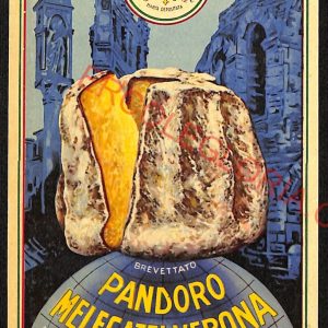 ae3205 - CARTOLINA  D'EPOCA - Verona Città - Pandoro Melegatti