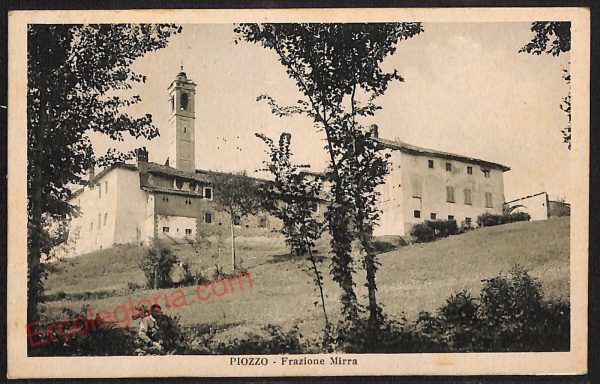 ae5847 - CARTOLINA D'EPOCA - Cuneo Provincia - Piozzo