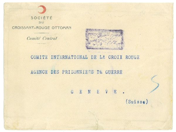 P3018 - CROCCE ROSSA, VERY NICE COVER FROM ISTAMBUL TO GENEVE