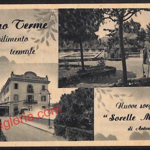 ah4449 - CARTOLINA D'EPOCA - Padova Provincia - Abano Terme