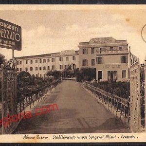 ah4450 - CARTOLINA D'EPOCA - Padova Provincia - Abano Terme