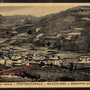 ae5853 - CARTOLINA D'EPOCA - Cuneo Provincia - Pontechianale  1940