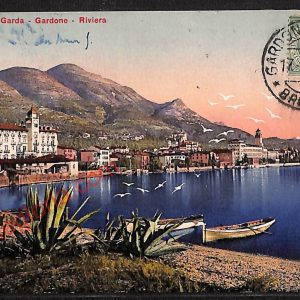 ae4318 - CARTOLINA D'EPOCA - Brescia Provincia - Gardone Riviera