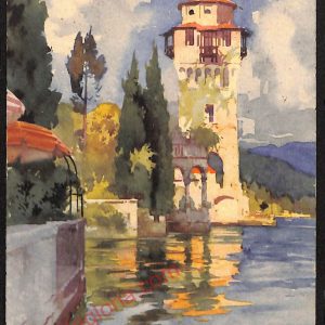 ae4319 - CARTOLINA D'EPOCA - Brescia Provincia - Gardone Riviera  1940