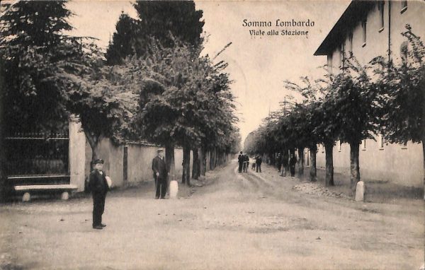 ab5300 -  CARTOLINA  D'EPOCA -  Varese Provincia  : SOMMA LOMBARDO