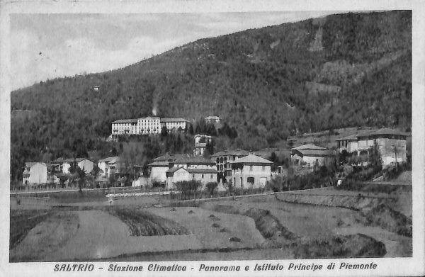 ab5305 -  CARTOLINA  D'EPOCA -  Varese Provincia  : SALTRIO  1939