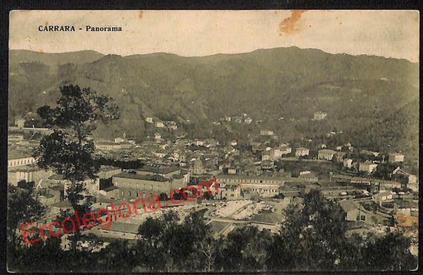 ag7789 - CARTOLINA D'EPOCA - Massa Carrara Città - Panorama