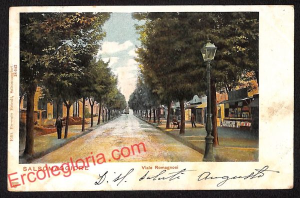 ah5655 - CARTOLINA  D'EPOCA - Parma Provincia - Salsomaggiore