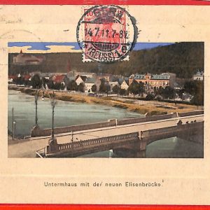aa7218 - Ansichtskarten VINTAGE POSTCARD: Deutschland GERMANY  - GERA  1911