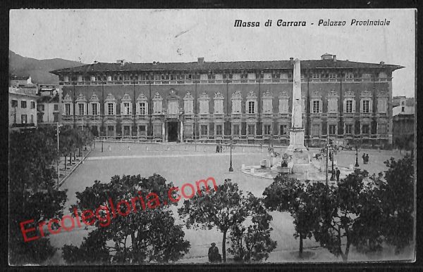 ag7793 - CARTOLINA D'EPOCA - Massa Carrara Città - Palazzo Provinciale