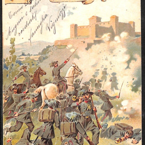 ac3001 - CARTOLINA  D'EPOCA - Perugia Provincia - SPOLETO  1905