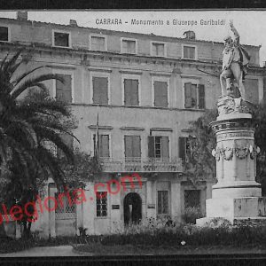 ag7798 - CARTOLINA D'EPOCA - Massa Carrara Città -Monumento a Giuseppe Garibaldi