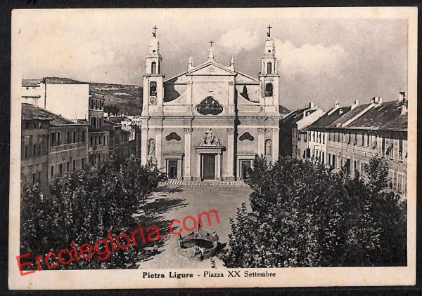 ai5165 - CARTOLINA D'EPOCA - Savona Provincia - Pietra Ligure