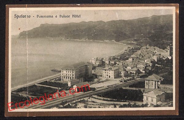 ai5175 - CARTOLINA D'EPOCA - Savona Provincia - Spotorno