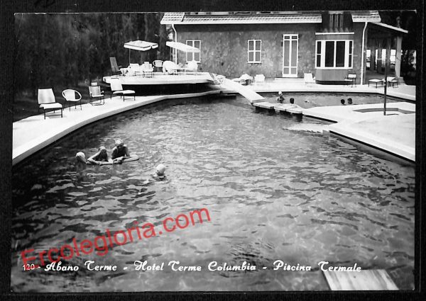 ah4453 - CARTOLINA D'EPOCA - Padova Provincia - Abano Terme