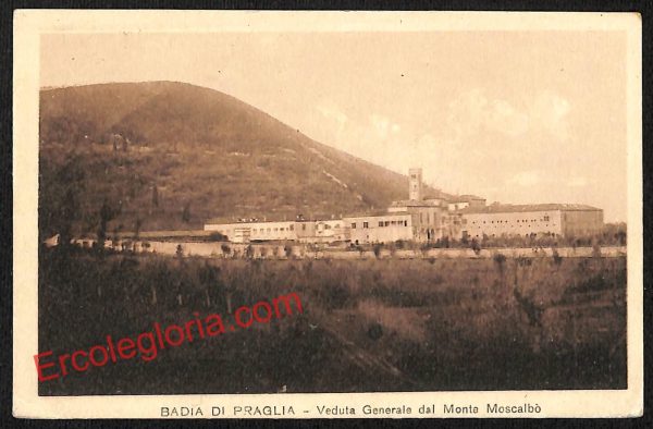 ah4468 - CARTOLINA D'EPOCA - Padova Provincia - Badia di Praglia
