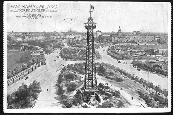 ac3665 - CARTOLINA  D'EPOCA - Milano Città -  1918